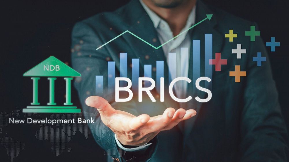 Sídlo finančnej inštitúcie v Šanghaji a Nová rozvojová banka schvaľujúca investície