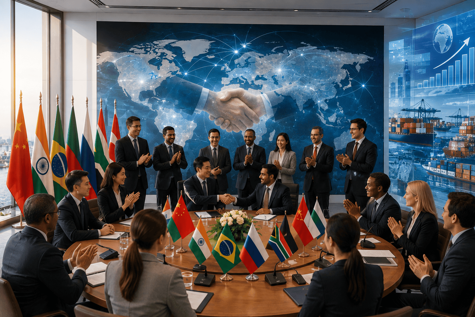 Zástupcovia čínskych podnikov a delegácie krajín BRICS podpisujú dohodu o digitálnom prepojení trhov v meste Xiamen