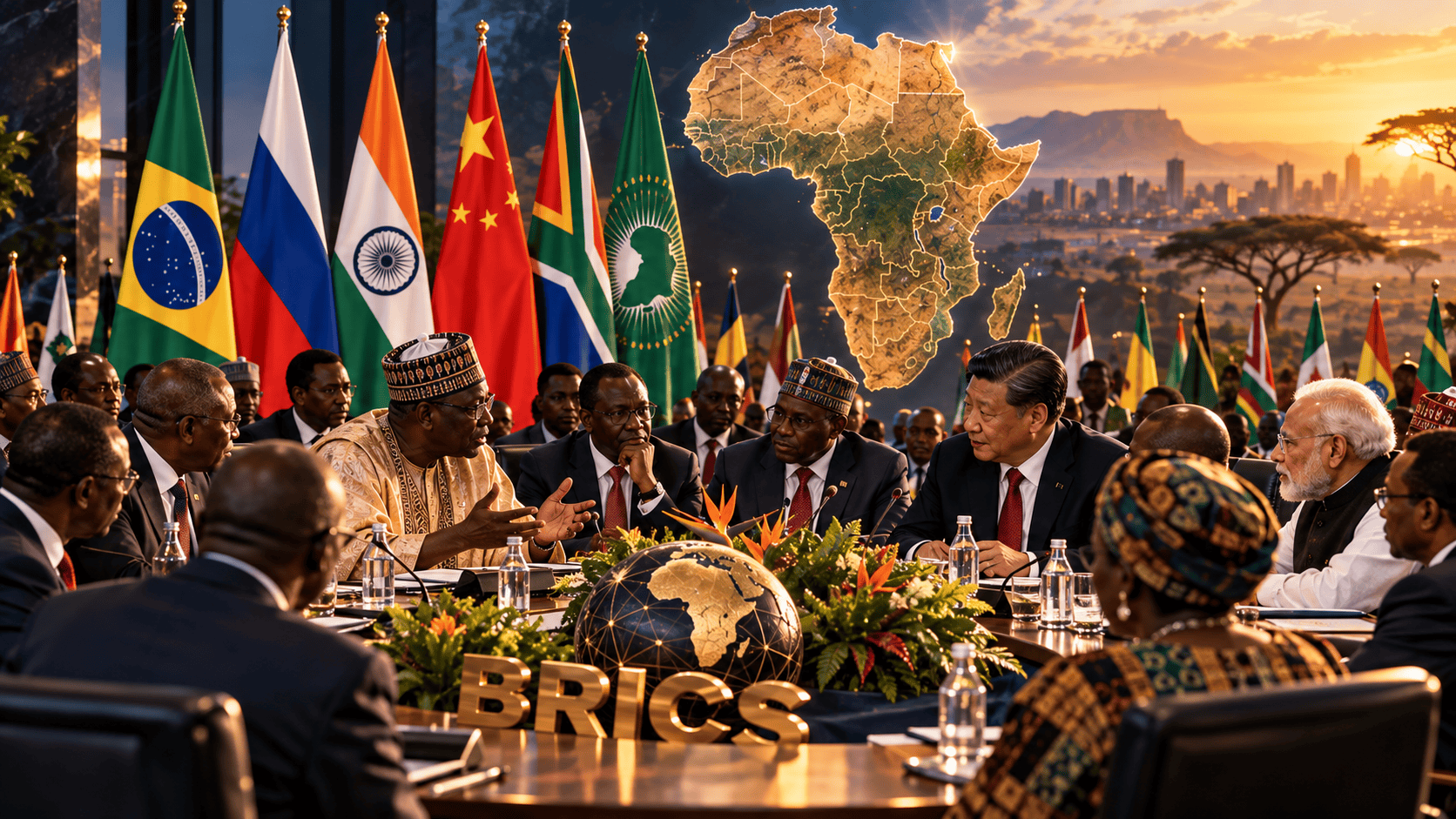 Predstavitelia diplomacie diskutujú o tom, ako pôsobia africké krajiny v BRICS.